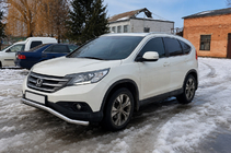 Honda CRV 2012-2016 Defensa Delantera ST007 (Acero Inoxidable) foto 2