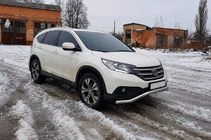 Honda CRV 2012-2016 Defensa Delantera ST007 (Acero Inoxidable) foto 3