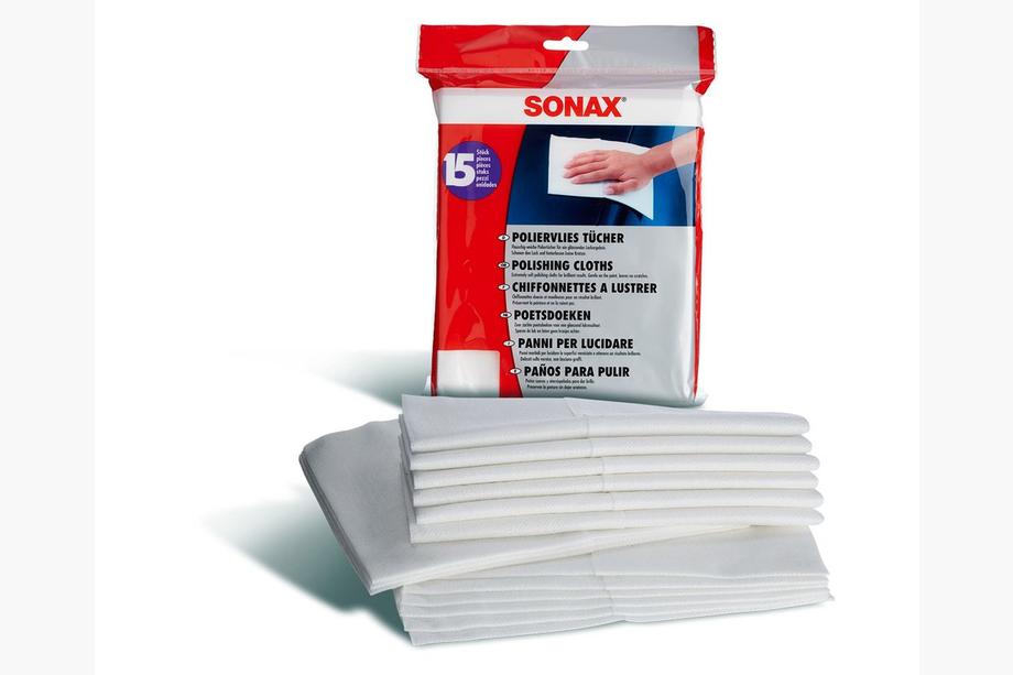 Sonax bayetas extra suaves para pulido de acabado de la carrocería (15 uds) Foto 2