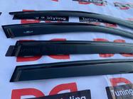 Mercedes GLK class X204 2008-2015 Deflectores de Ventana (4 uds, HIC) foto 2