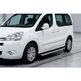 Estribos laterales Fullmond (2 uds., aluminio) Peugeot Partner Tepee 2008-2018 foto 1