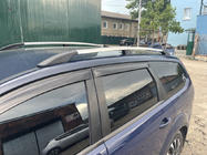 Ford Focus II 2008-2011 Barras de techo de aluminio (Caravan, cromo) foto 3