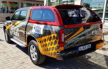 Mercedes X class 2017-2020 Canopy Cubierta de Pick-Up foto 5