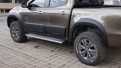 Mercedes X class 2017-2020 Aletines de aleta (ABS) foto 7