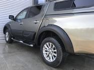 Mitsubishi L200 2015-2024 Molduras de puertas OmsaLine (ABS) foto 2