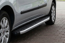 Fiat Doblo II 2010-2022 Estribos Laterales Fullmond (2 uds., Aluminio) foto 1