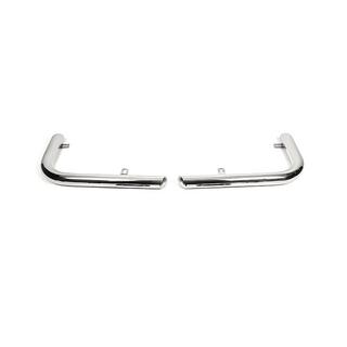 Protector trasero AK003 (acero inoxidable, 60 mm) Mercedes X class 2017-2020 foto 2