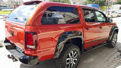 Volkswagen Amarok 2010-2022 Aletines de aleta (fibra de vidrio, imprimados para pintar) foto 4