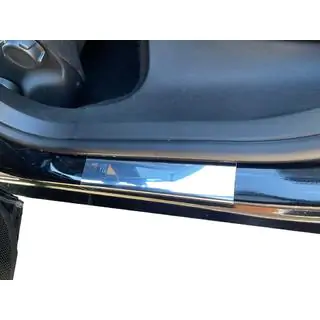 Protectores de umbral Carmos (4 uds., acero inoxidable) Citroen C-4 2010-2018 foto 2