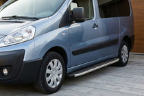 Peugeot Expert 2007-2016 Estribos Laterales Fullmond (2 uds, aluminio) foto 1