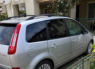 Ford C-Max 2004-2010 Barras longitudinales de techo negras foto 1