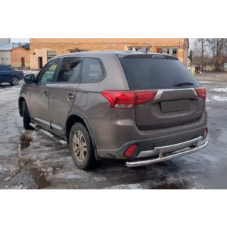 Barra Trasera AK004-2 (Acero Inoxidable) Mitsubishi Outlander 2012-2021 foto 3