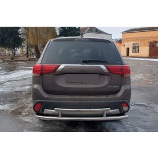 Barra Trasera AK004-2 (Acero Inoxidable) Mitsubishi Outlander 2012-2021 foto 2