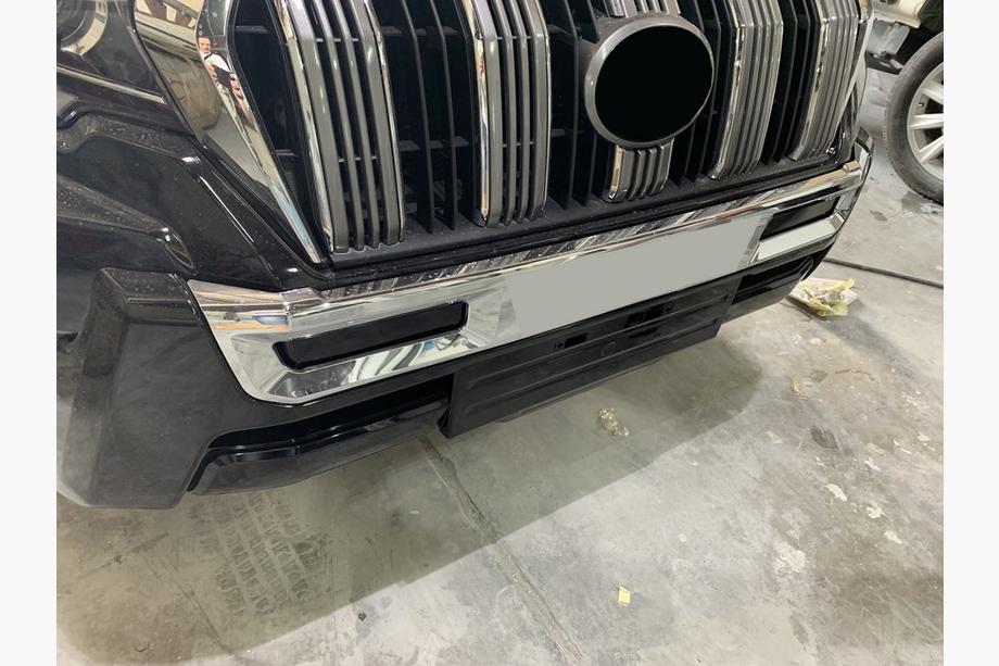 Toyota Land Cruiser Prado 150 2009-2023 Labio de parachoques delantero MiddleEast (2017-) Foto 5