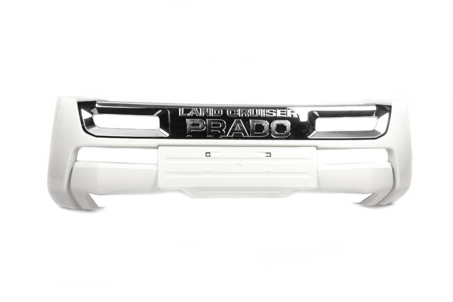 Toyota Land Cruiser Prado 150 2009-2023 Labio de parachoques delantero MiddleEast (2017-) Image