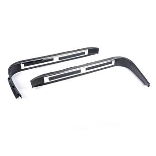 Umbrales de puerta de plastico con iluminacion (negro) Toyota Land Cruiser 200 2007-2021 foto 3