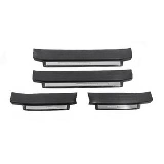 Umbrales de puerta iluminados (negro) Toyota Land Cruiser Prado 150 2009-2023 foto 2