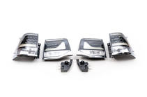 Toyota Land Cruiser 200 2007-2021 Pilotos Traseros 2016+ (Executive Black) foto 9