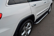 Kia Sportage 2010-2015 Estribos Laterales Fullmond (2 uds, aluminio) foto 1
