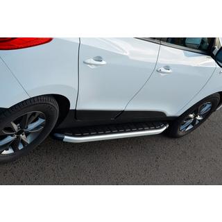 Estribos Laterales Fullmond (2 uds, aluminio) Kia Sportage 2010-2015 foto 2