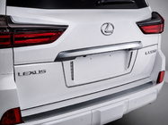 Lexus LX570/450d 2008-2022 Inserto de parachoques trasero con cromo (2016+) foto 2