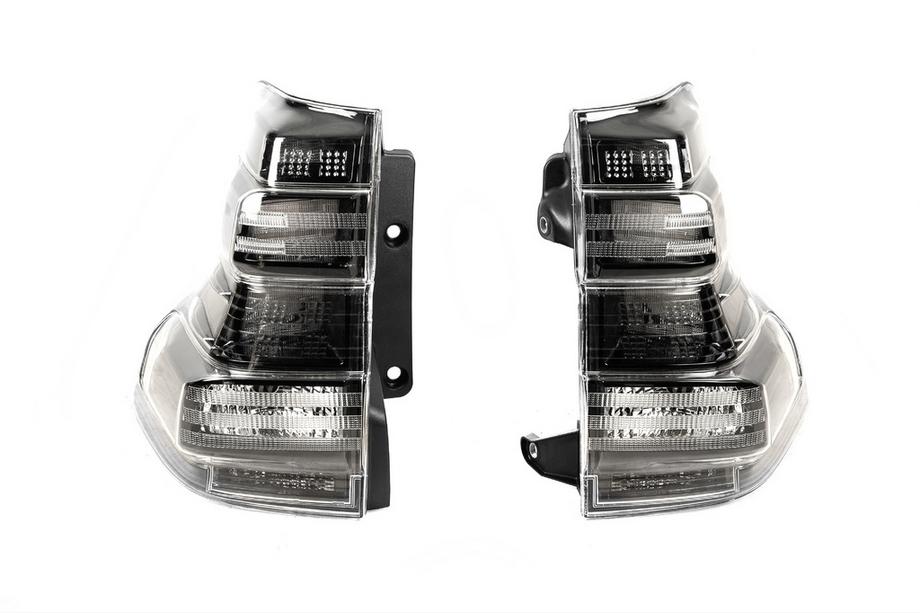Toyota Land Cruiser Prado 150 2009-2023 Pilotos traseros BlackEdition (2009-2017, 2 uds) Image