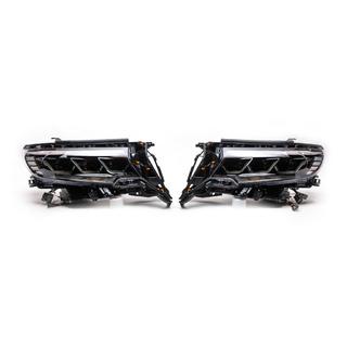 Faros Delanteros Lexus-Design-3-LED V1 (2017+, Juego de 2) Toyota Land Cruiser Prado 150 2009-2023 foto 3