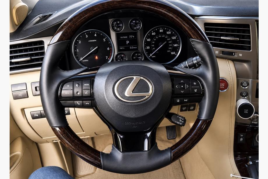 Lexus LX570/450d 2008-2022 Volante completo (imitación madera) Image
