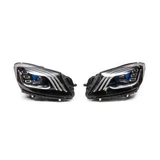 Faros Delanteros Facelift con Unidades de Control (OEM) Mercedes S-class W222 2013-2022 foto 3