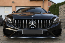 Mercedes S-class C217 Coupe 2014-2020 Parrilla frontal BRB (para COUPE) 2018+ foto 1