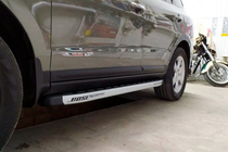 Hyundai Santa Fe 2 2006-2012 Estribos Laterales Fullmond (2 uds, aluminio) foto 10
