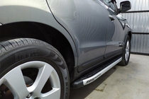 Hyundai Santa Fe 2 2006-2012 Estribos Laterales Fullmond (2 uds, aluminio) foto 1
