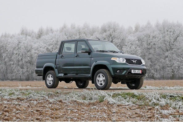 El panorama modelo de la uaz Camioneta