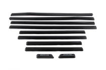 Mercedes G class W463 1990-2018 Molduras de puerta negras premontadas (diseño 2019) foto 8