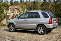 Kia Sportage 2004-2010 Estribos Laterales Fullmond (2 uds, aluminio) foto 1