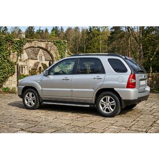 Estribos Laterales Fullmond (2 uds, aluminio) Kia Sportage 2004-2010 foto 1