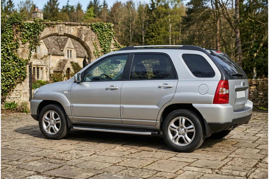Kia Sportage 2004-2010 Estribos Laterales Fullmond (2 uds, aluminio) Image