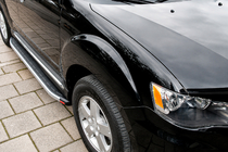Mitsubishi Outlander 2006-2012 Estribos Laterales Fullmond (2 uds, aluminio) foto 1