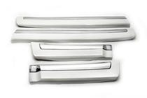 Toyota Land Cruiser 200 2007-2021 Juego de Molduras de Puerta (2008-2016) Blanco foto 4