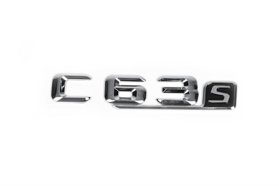 Mercedes C-class W205 2014-2021 Emblema C63 Foto 2