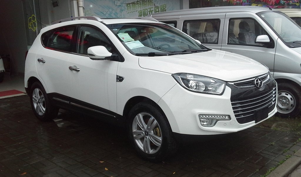 Panorama urbano de cruce JAC S5