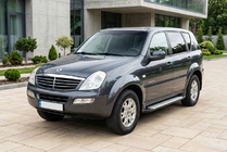 SsangYong Rexton I 2001-2017 Estribos Laterales Allmond Grey (2 uds, Aluminio) foto 1