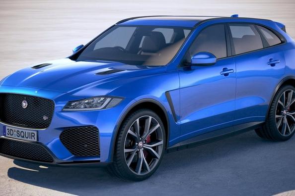 Modificación mejorada del crossover premium Jaguar F-Pace SVR Foto 4