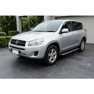 Estribos laterales Fullmond (2 uds, aluminio) Toyota Rav 4 2006-2013 foto 1