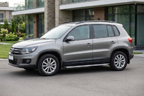 Volkswagen Tiguan 2007-2016 Estribos laterales Fullmond (2 uds., aluminio) foto 1