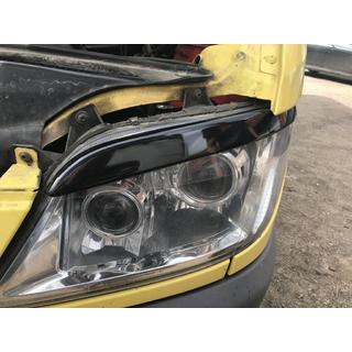 Pestañas para faros (negro, ABS, 2000-2006) Mercedes Sprinter W901/902/903/904/905 1995–2006 foto 4
