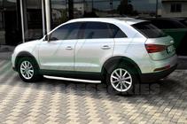 Audi Q3 2011-2019 Estribos Laterales Fullmond (2 uds., Aluminio) foto 2