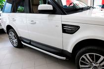 Range Rover Sport 2005-2013 Estribos laterales Fullmond (2 uds., aluminio) foto 1