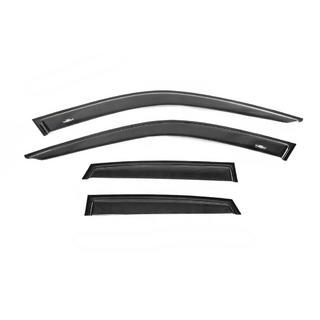 Deflectores de viento para ventanas Sedan (4 uds, HIC) Audi 100 C4 1990-1994 foto 3