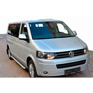 Estribos laterales Fullmond (2 uds., aluminio) Volkswagen T5 2010-2015 foto 1